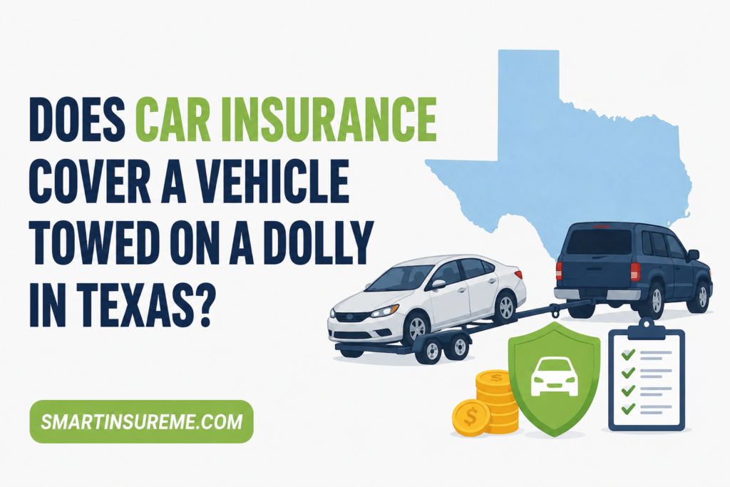 Does Car Insurance Cover a Vehicle Towed on a Dolly in Texas?