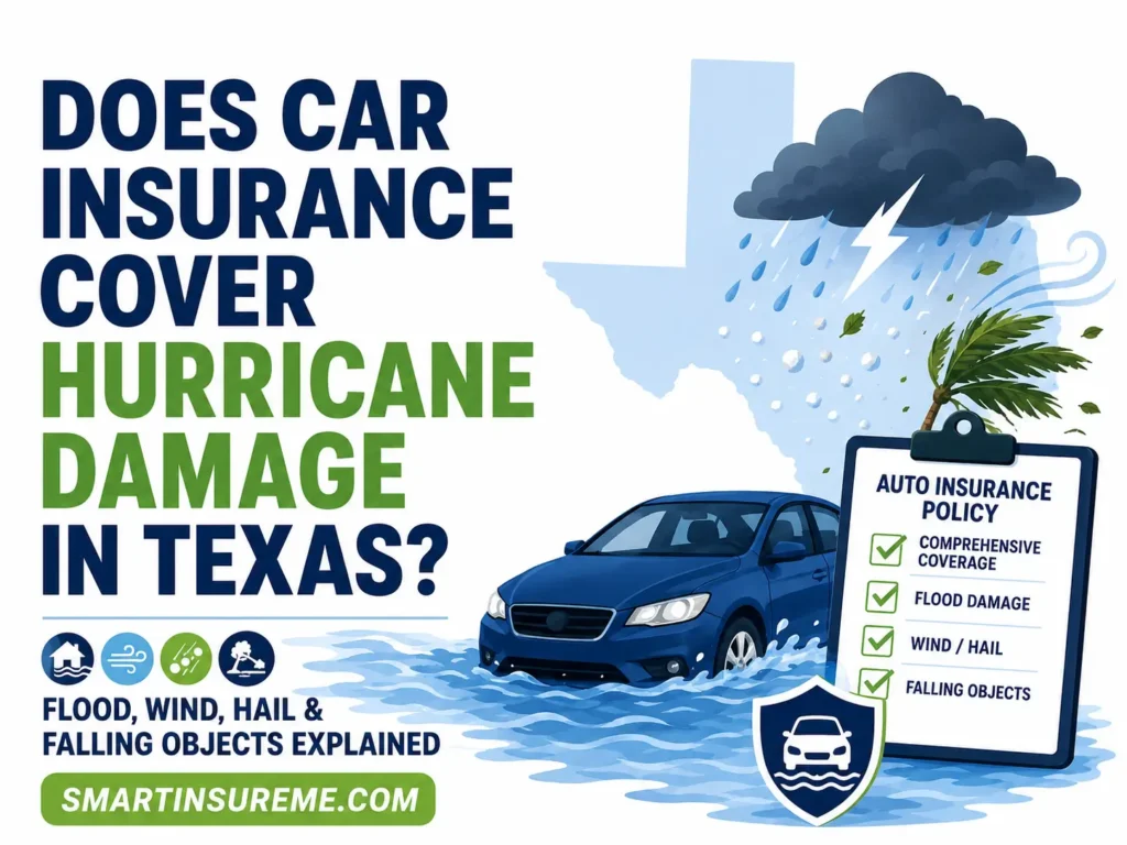 Does Car Insurance Cover Hurricane Damage in Texas?